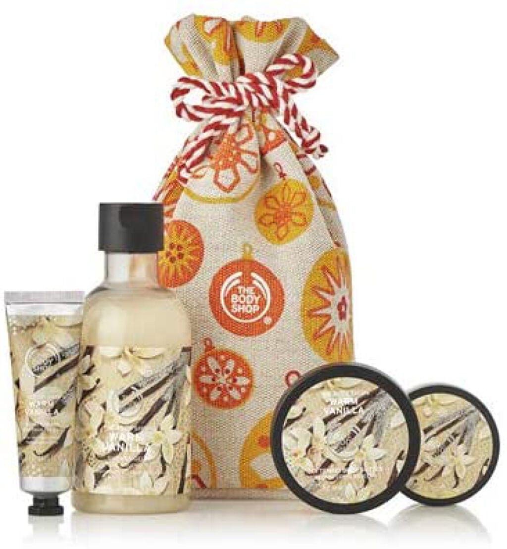 THE BODY SHOP トレジャーバッグ  ウォームバニラ