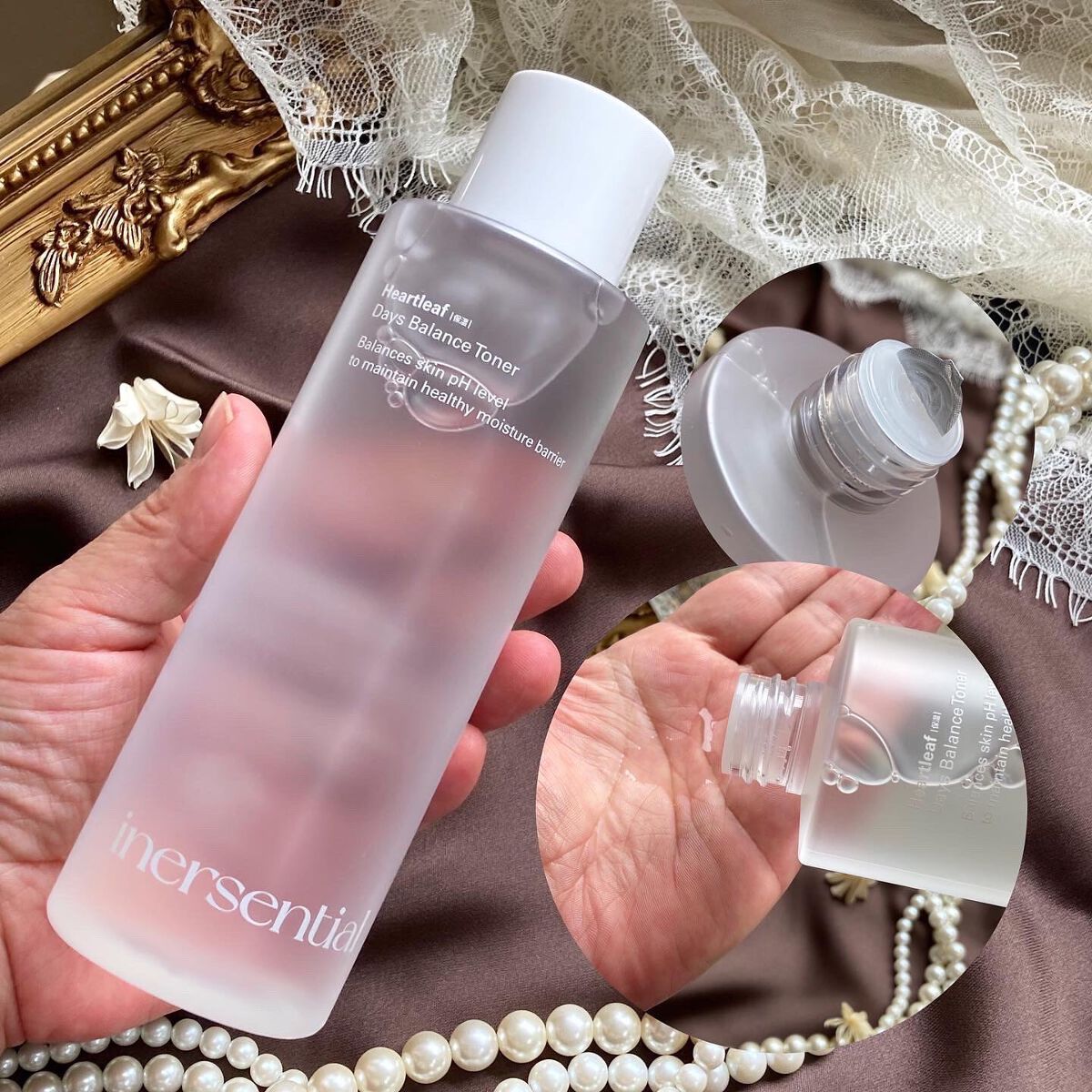 ハートリーフ デイズ バランス トナー/inersential/化粧水を使ったクチコミ（2枚目）