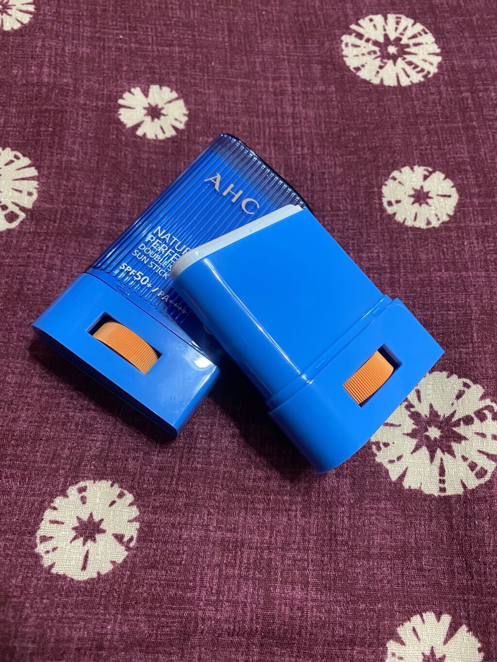  ナチュラルパーフェクションフレッシュサンスティック/AHC/日焼け止めスティックを使ったクチコミ（3枚目）