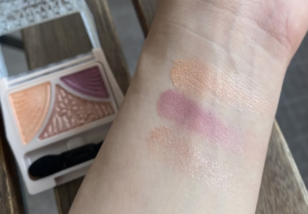 ジューシーピュアアイズ/キャンメイク/アイシャドウパレットを使ったクチコミ（2枚目）