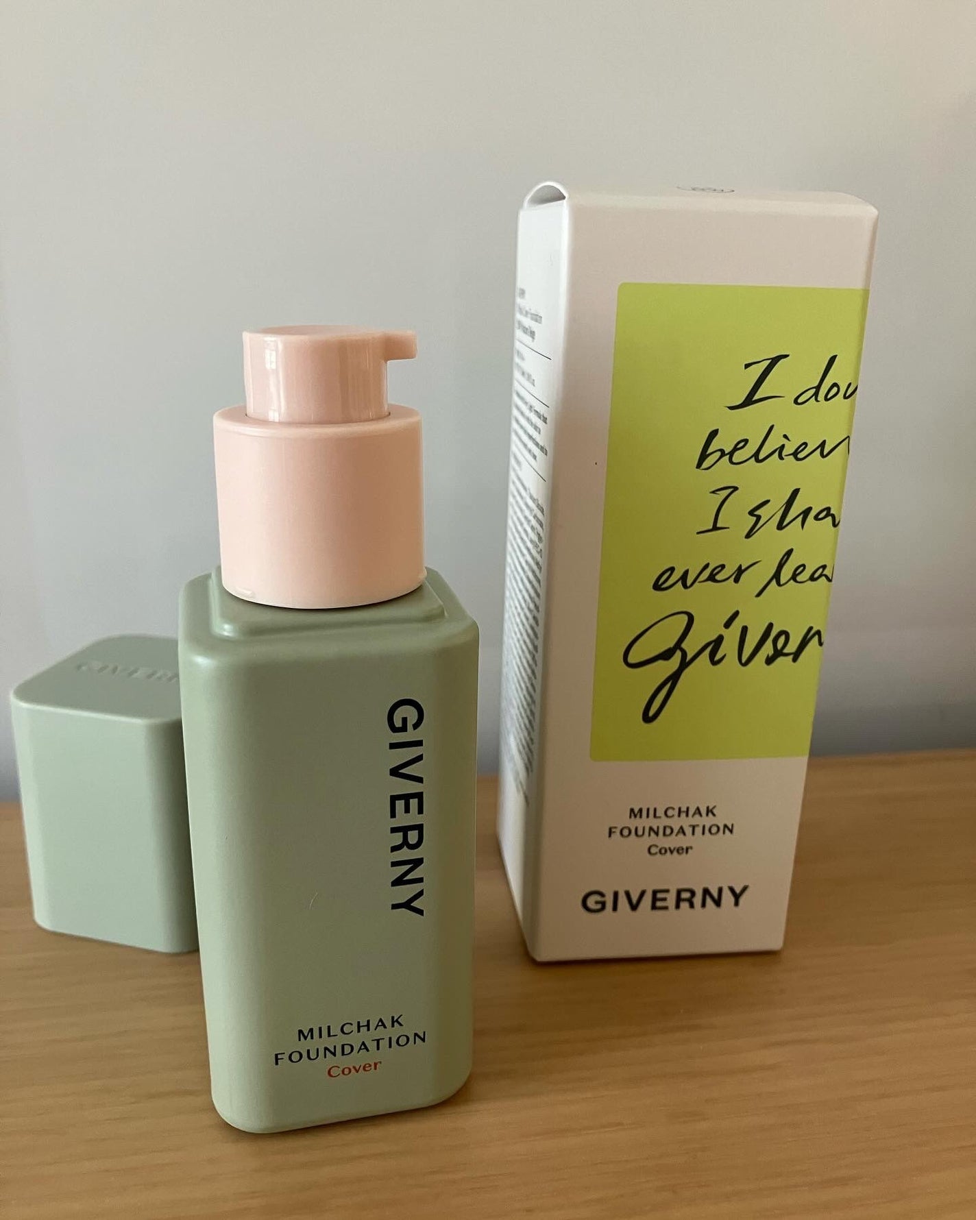 ジヴェルニー 密着カバーファンデーション/GIVERNY/リキッドファンデーションを使ったクチコミ(5枚目)