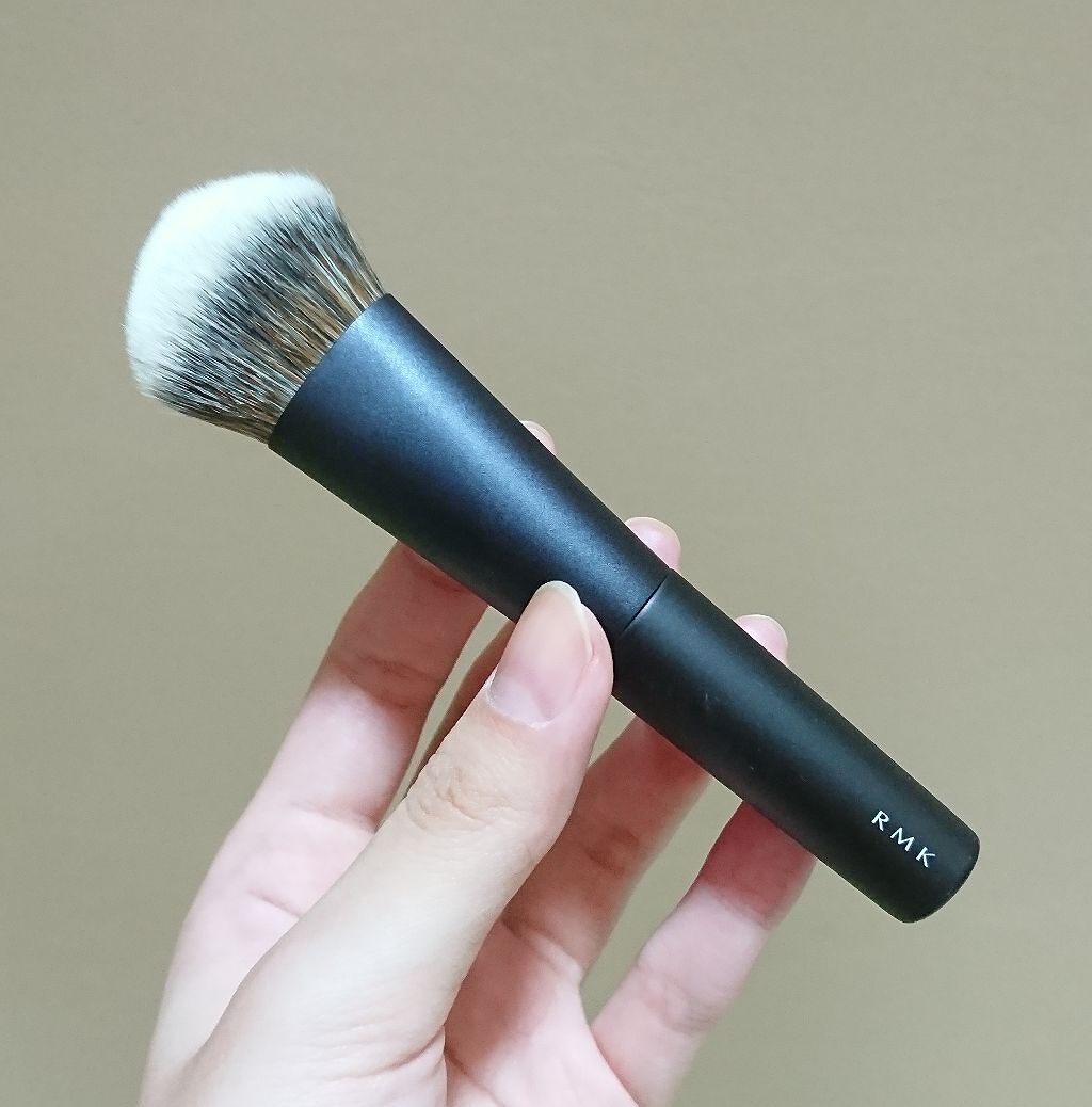 ファンデーションブラシ N/RMK/メイクブラシを使ったクチコミ（1枚目）