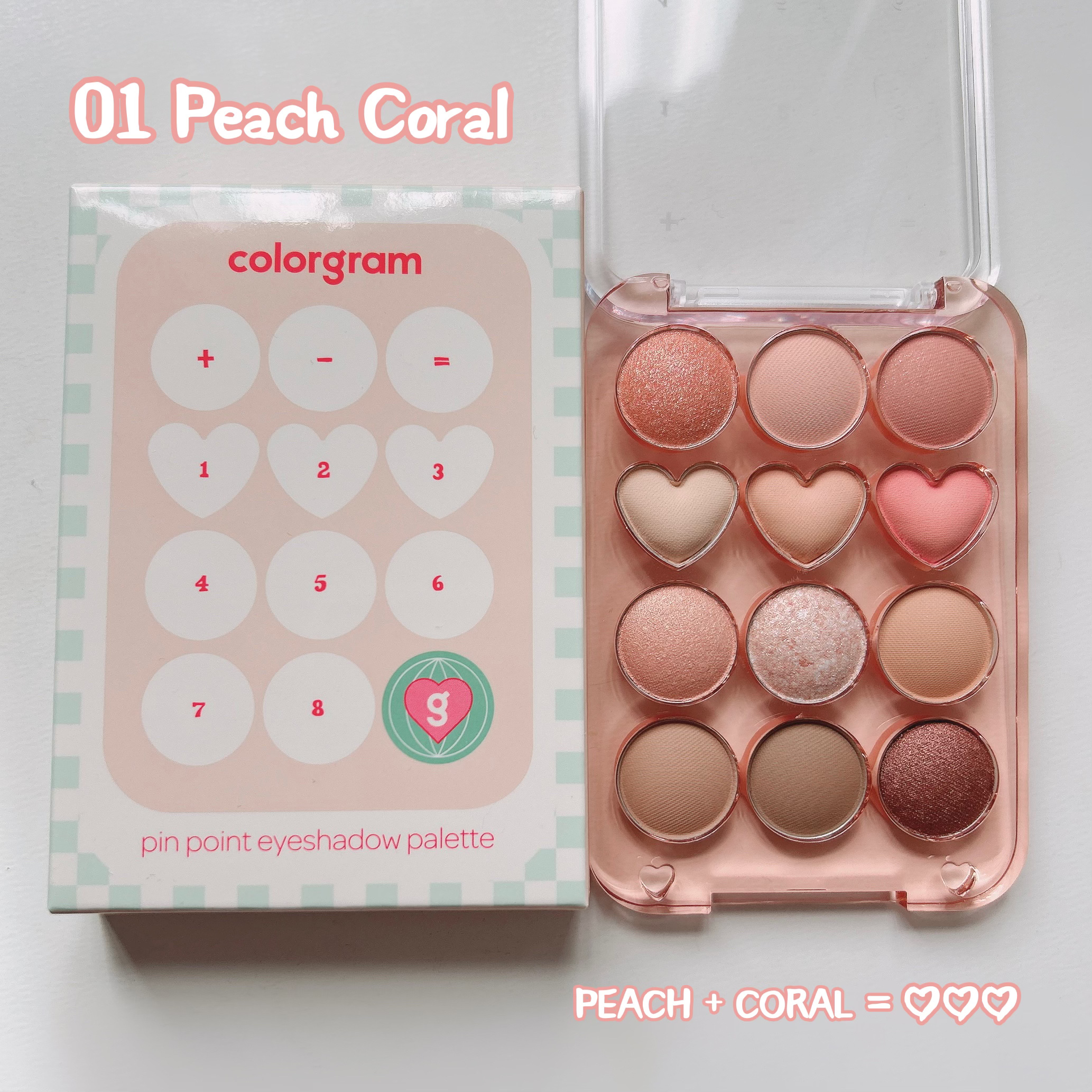 目元チュートリアルアイパレット/Colorgram/アイシャドウパレットを使ったクチコミ（2枚目）