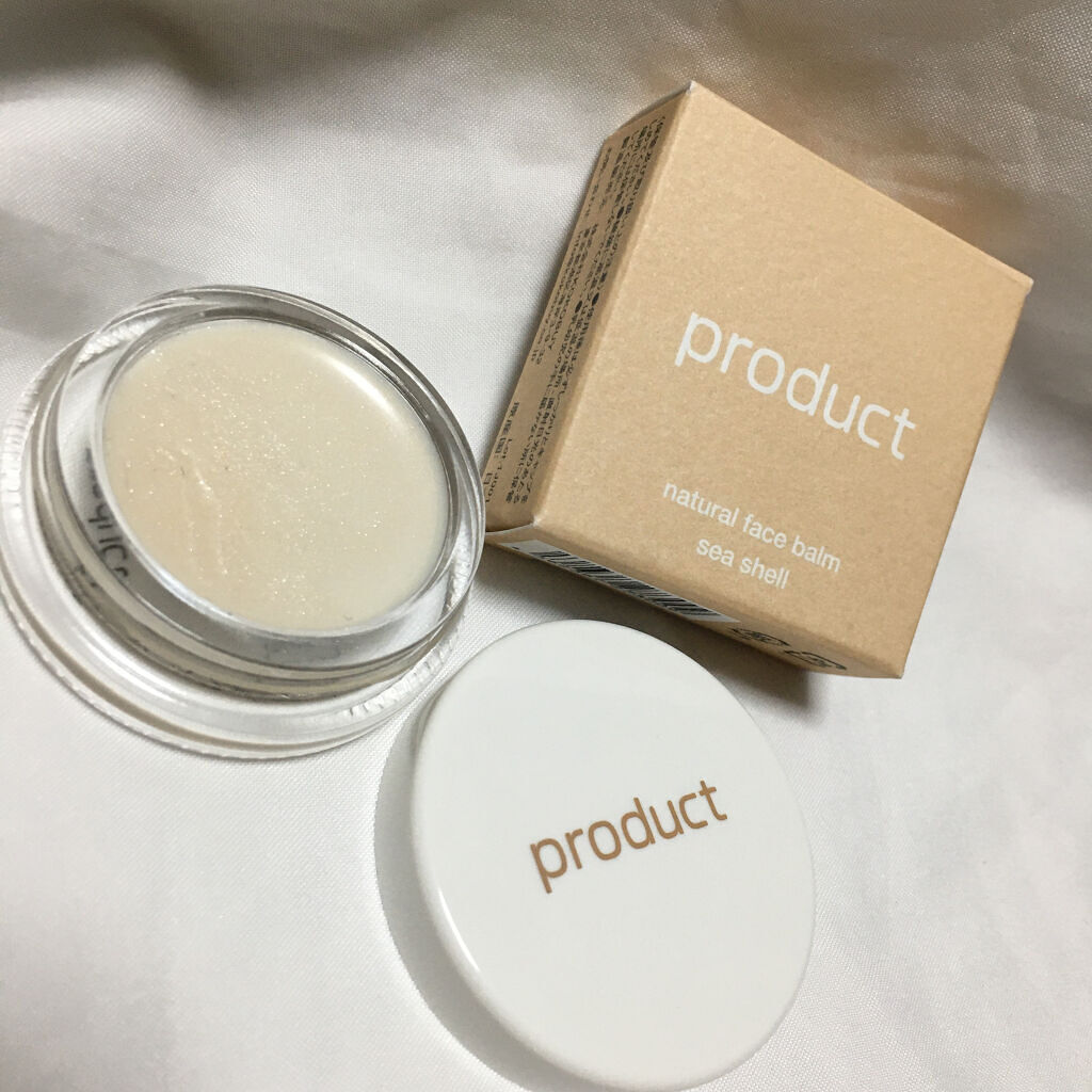 ナチュラルフェイスバーム 001/ザ・プロダクト/クリームハイライトを使ったクチコミ（2枚目）