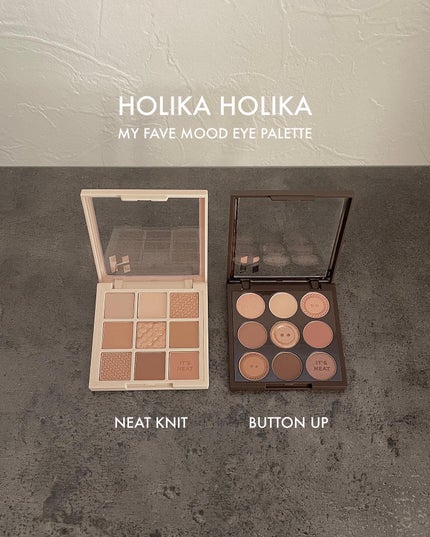 マイフェイブムードアイパレット 9カラー/HOLIKA HOLIKA/アイシャドウパレットを使ったクチコミ(2枚目)
