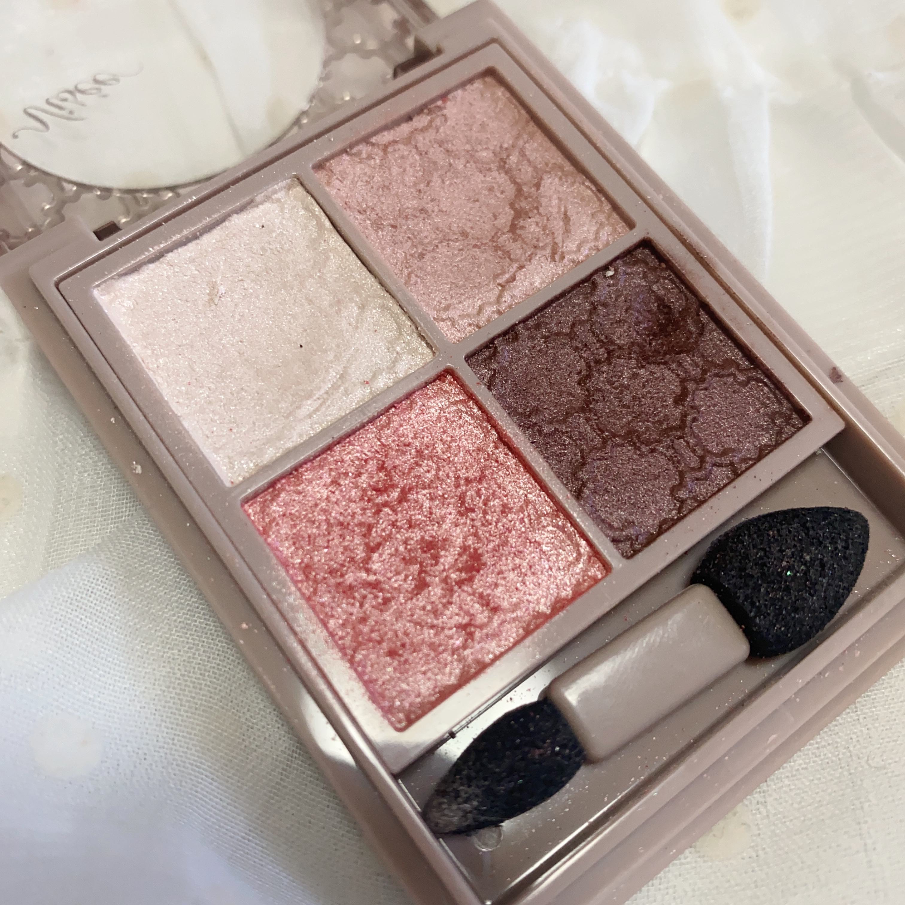 グロッシーリッチ アイズ N PK-4 モーヴピンク系/Visée/アイシャドウパレットを使ったクチコミ（3枚目）