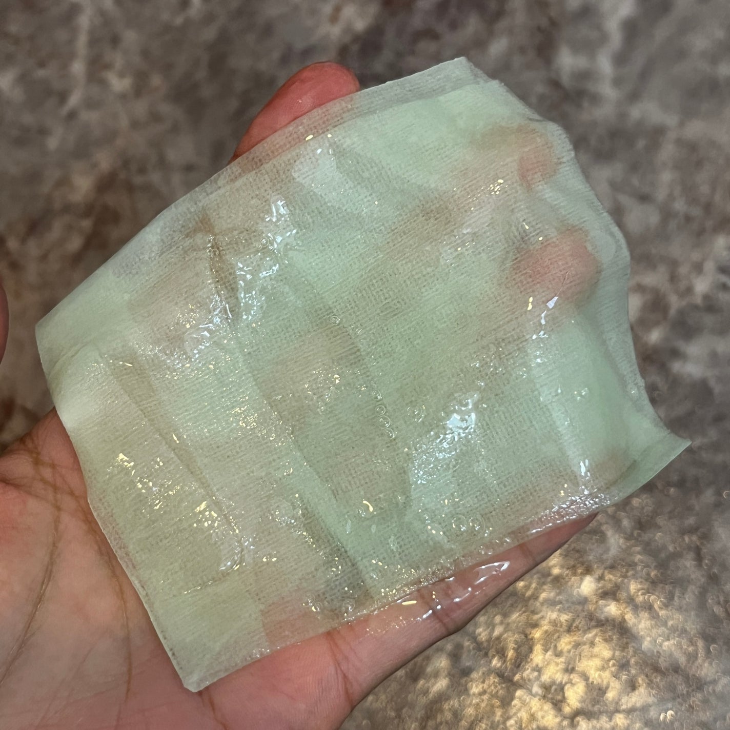 1番 ヒノキ水81%シートマスク/numbuzin/シートマスク・パックを使ったクチコミ(2枚目)