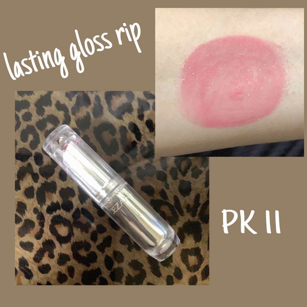 ラスティンググロスリップ/CEZANNE/口紅を使ったクチコミ(1枚目)