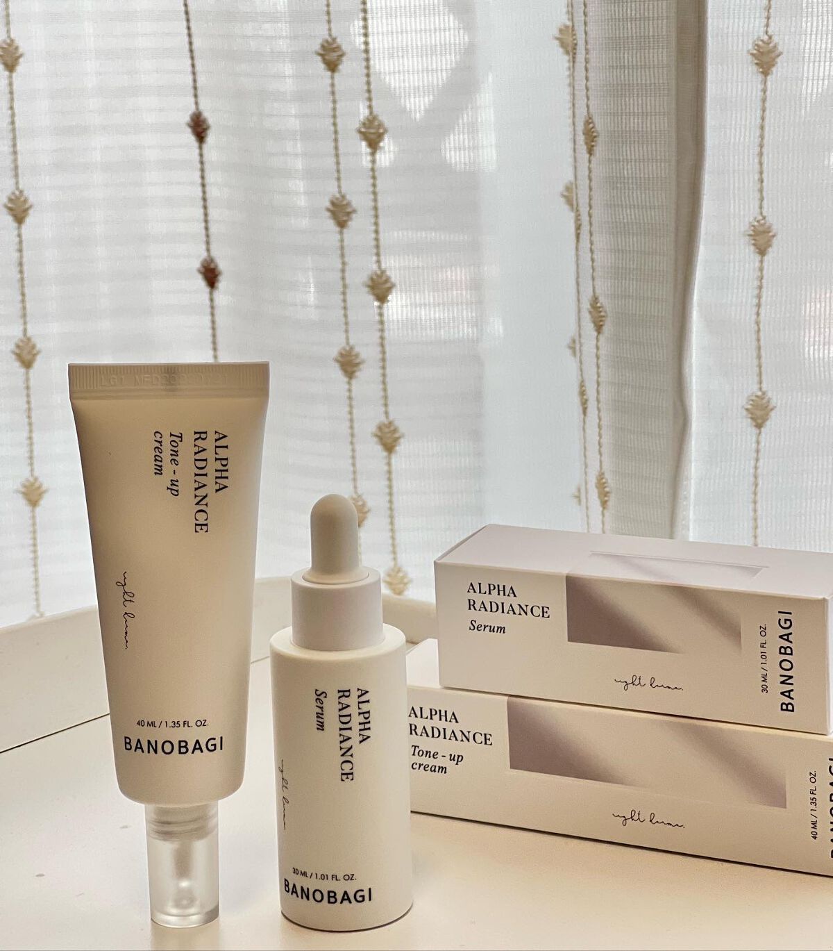 アルファラディアンスグローセラム/BANOBAGI/美容液を使ったクチコミ（1枚目）