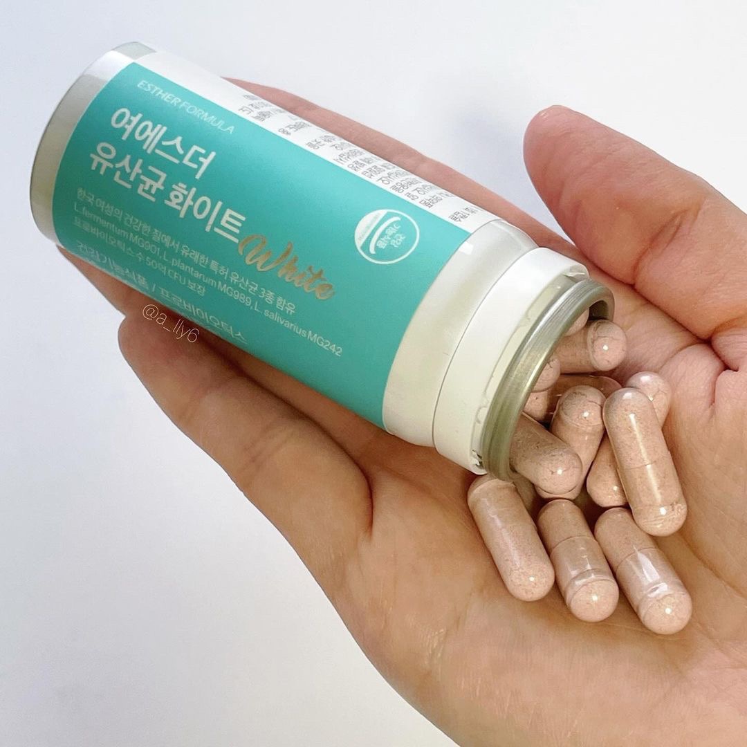 ヨエスター乳酸菌ホワイト/ESTHER FORMULA/健康サプリメントを使ったクチコミ（3枚目）