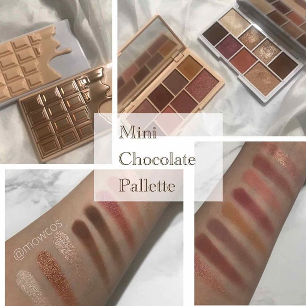 ミニチョコレートアイシャドウパレット/MAKEUP REVOLUTION/アイシャドウパレット by モー子