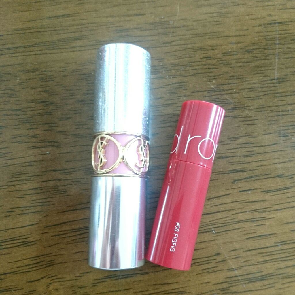 ルージュ ヴォリュプテ ロックシャイン/YVES SAINT LAURENT BEAUTE/口紅を使ったクチコミ（2枚目）