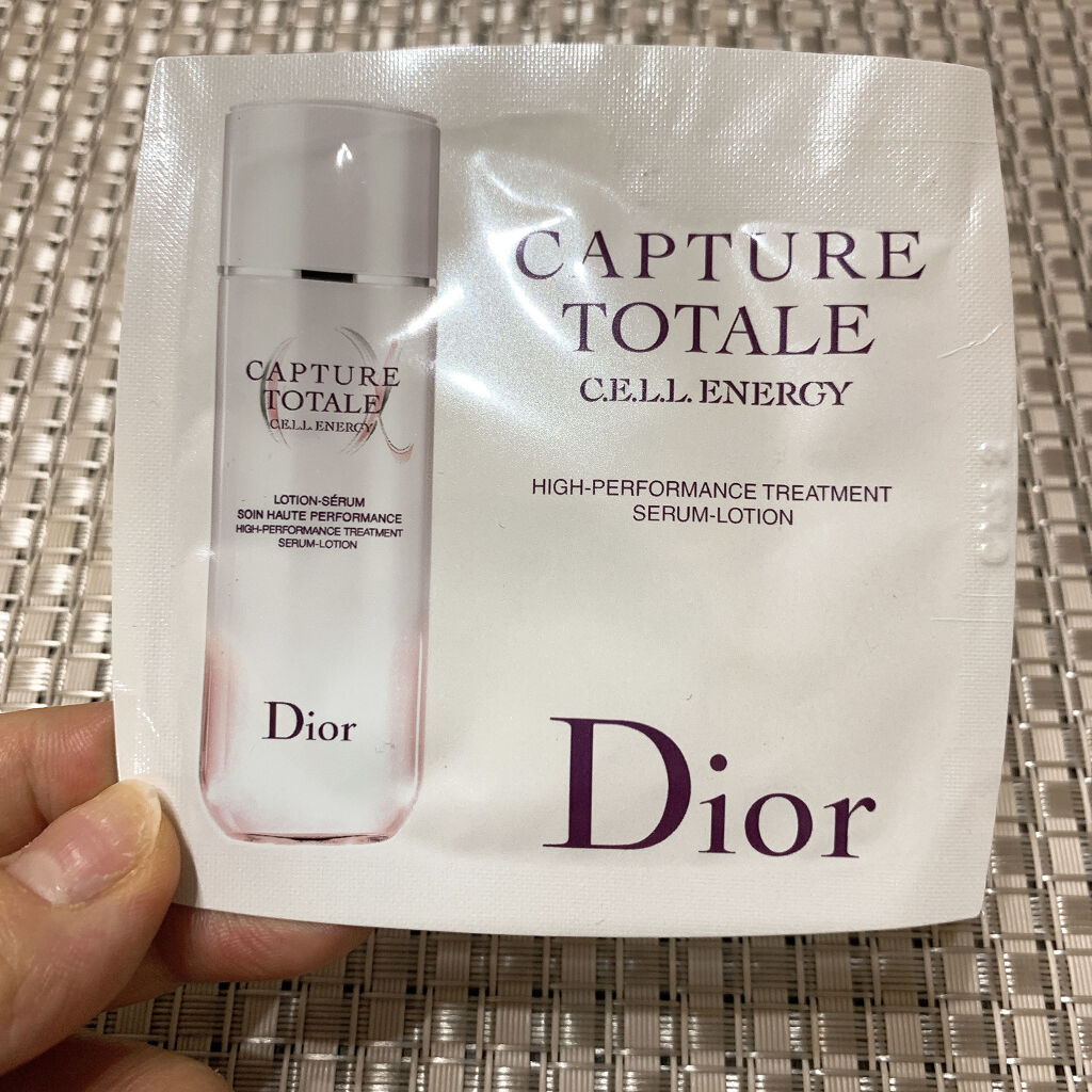 試してみた】Dior カプチュール トータル セル ENGY ローション