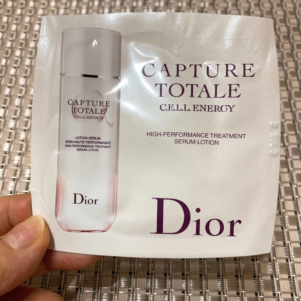 カプチュール トータル セル ENGY ローション/Dior/化粧水を使ったクチコミ(2枚目)