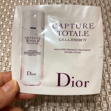 カプチュール トータル セル ENGY ローション/Dior/化粧水を使ったクチコミ（2枚目）