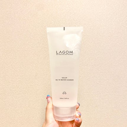 ラゴム ジェルトゥウォーター クレンザー(朝用洗顔)/LAGOM /その他洗顔料を使ったクチコミ(1枚目)