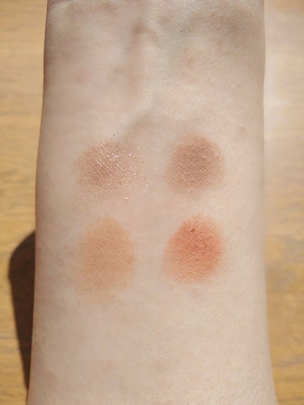 アニマルアイシャドウ(4シェード)/ZEESEA/アイシャドウパレットを使ったクチコミ(4枚目)