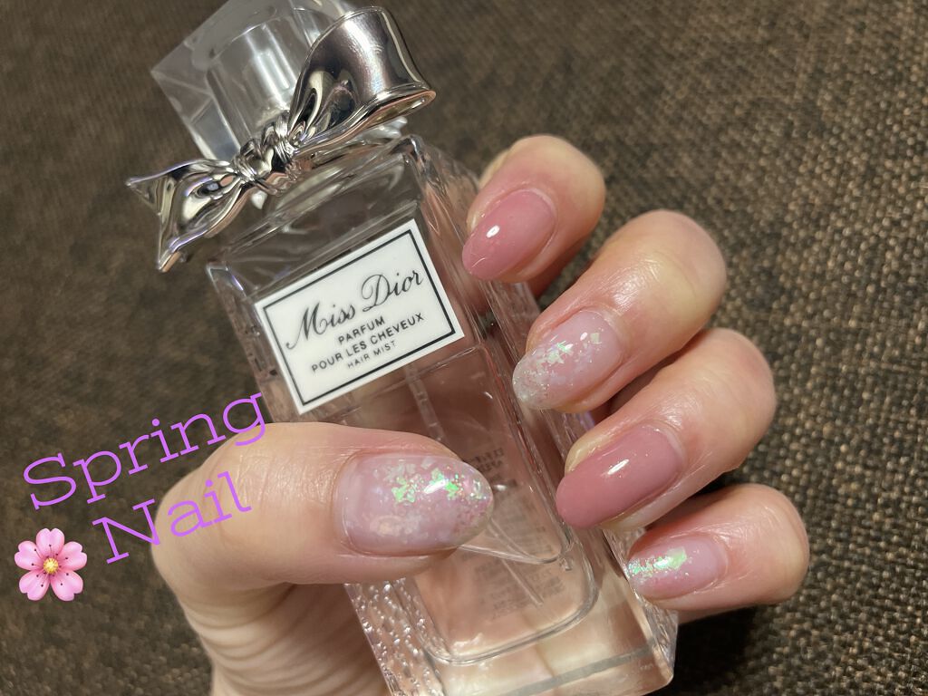 #春ネイル,#セルフネイル,#桜ネイル,#ピンクネイルのネイルデザイン