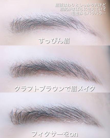 シェイパーディファイニングアイブロウペンシル/unleashia/アイブロウペンシルを使ったクチコミ(10枚目)