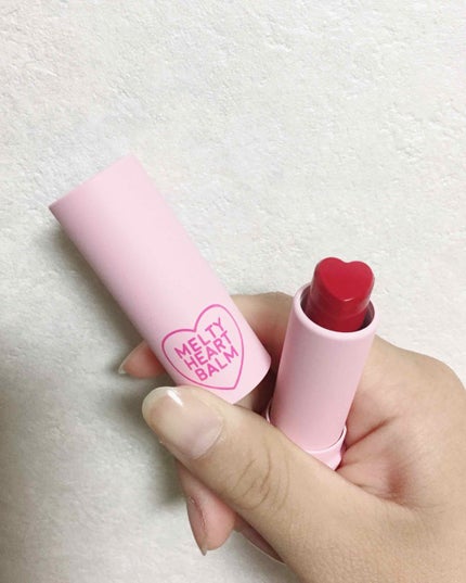 未来 on LIPS 「ハートリップ💄♥️見た目がめっちゃ可愛いこのリップ!!見た目だ..」(1枚目)