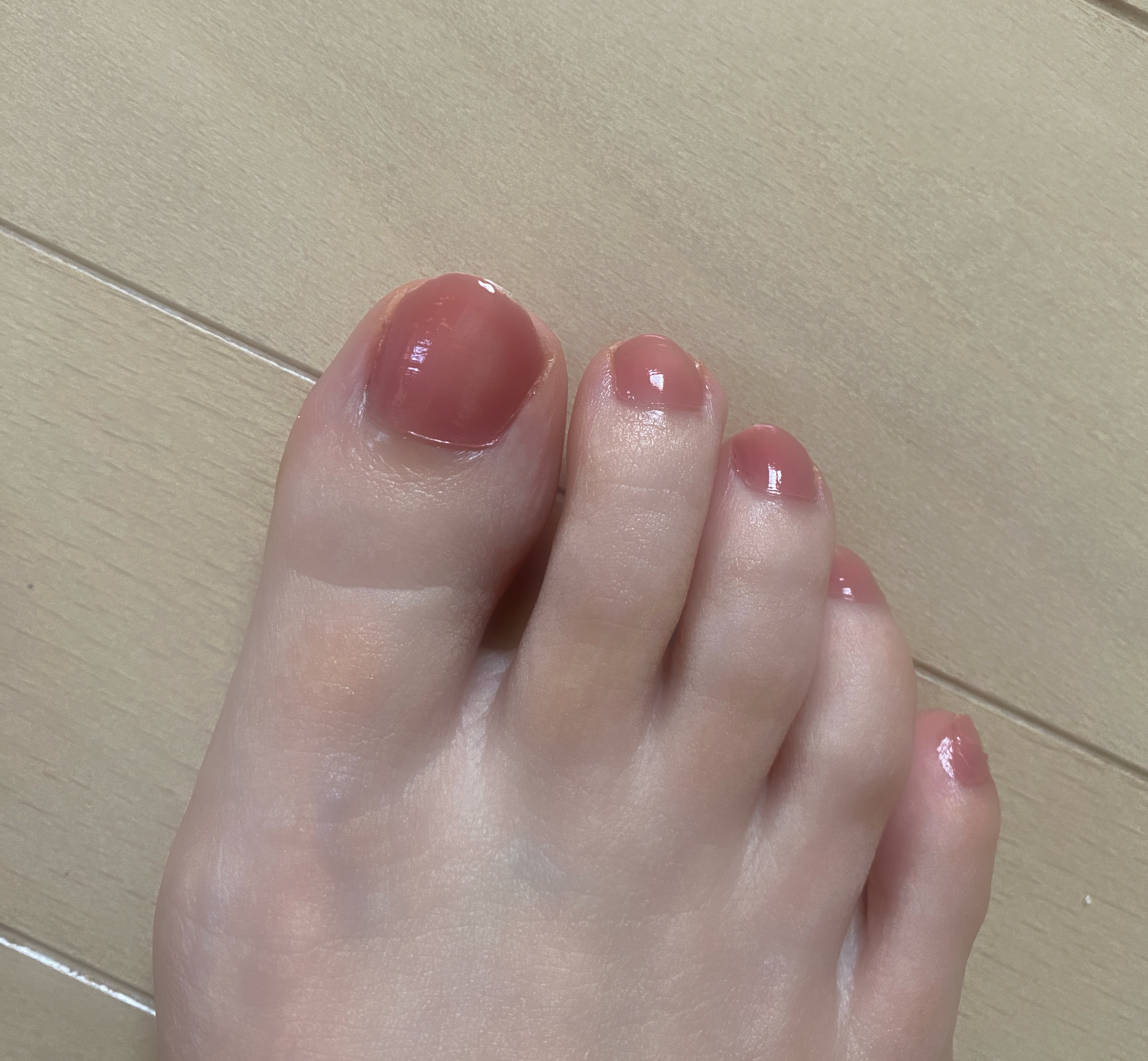 RMK ネイルラッカー 02 Pink Hue ピンク ヒュー/RMK/マニキュアを使ったクチコミ（2枚目）