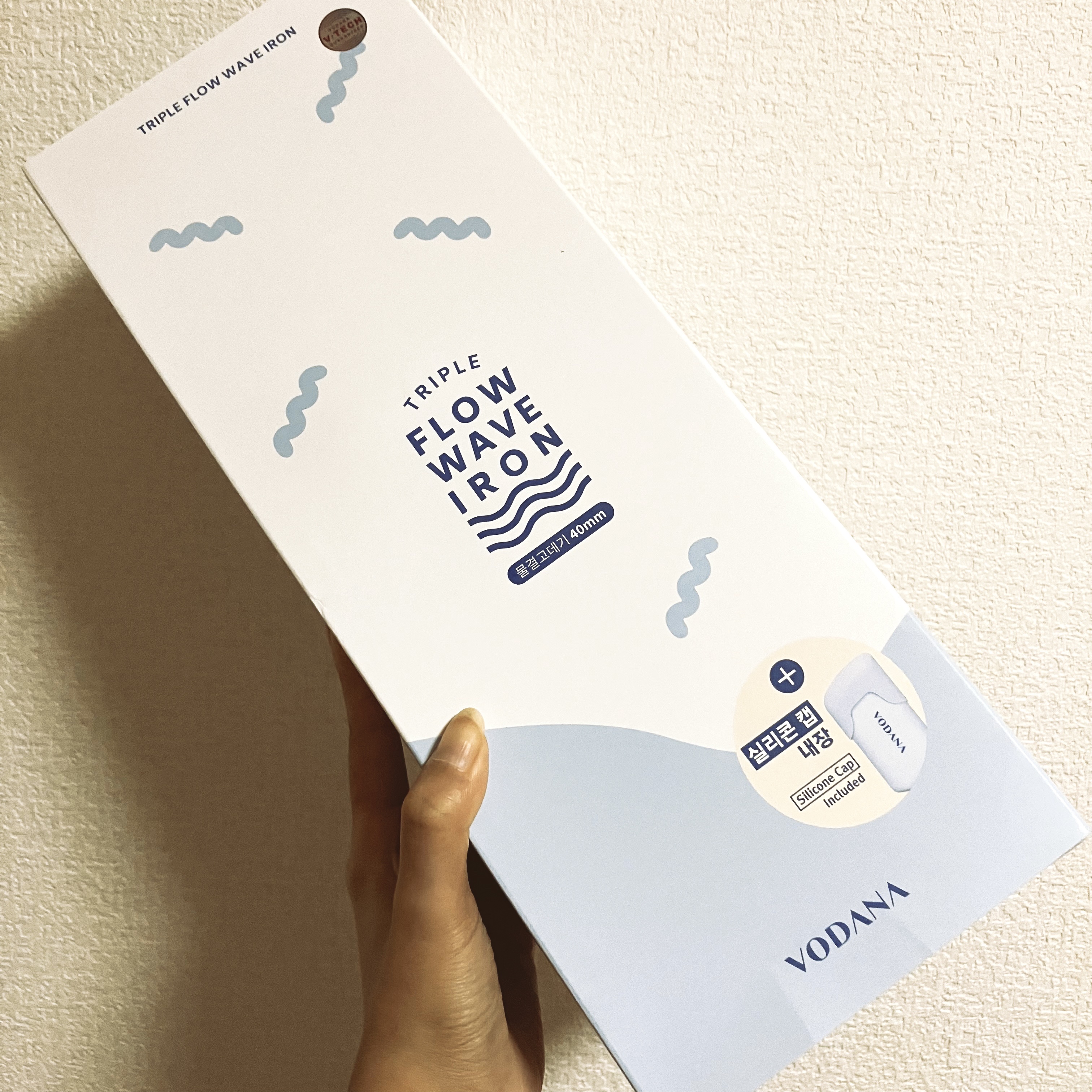 トリプルフローウェーブアイロン 32mm/40mm/VODANA (ボダナ)/カールアイロンを使ったクチコミ（1枚目）