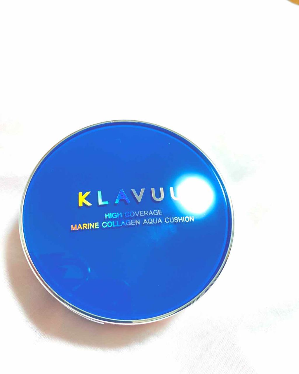 ブルーパールマリンコラーゲンアクアクッション/KLAVUU/クッションファンデーションを使ったクチコミ(1枚目)