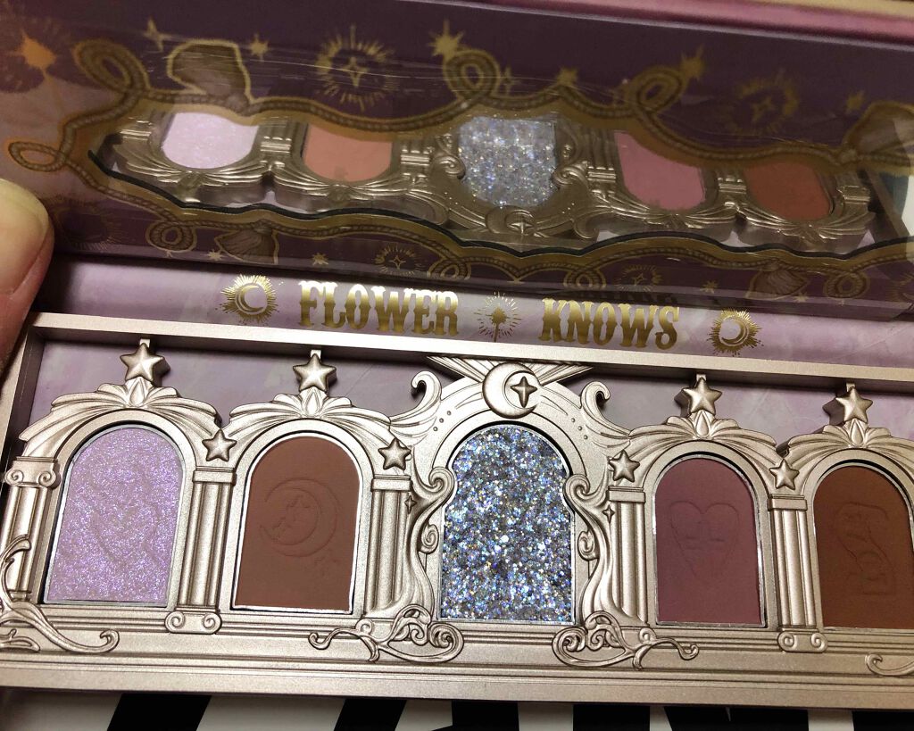 ユニコーンシリーズ アイシャドウパレット/FlowerKnows/アイシャドウパレットを使ったクチコミ(3枚目)