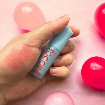 グラスティンティッドリップバーム/TOCOBO/リップバームを使ったクチコミ(5枚目)