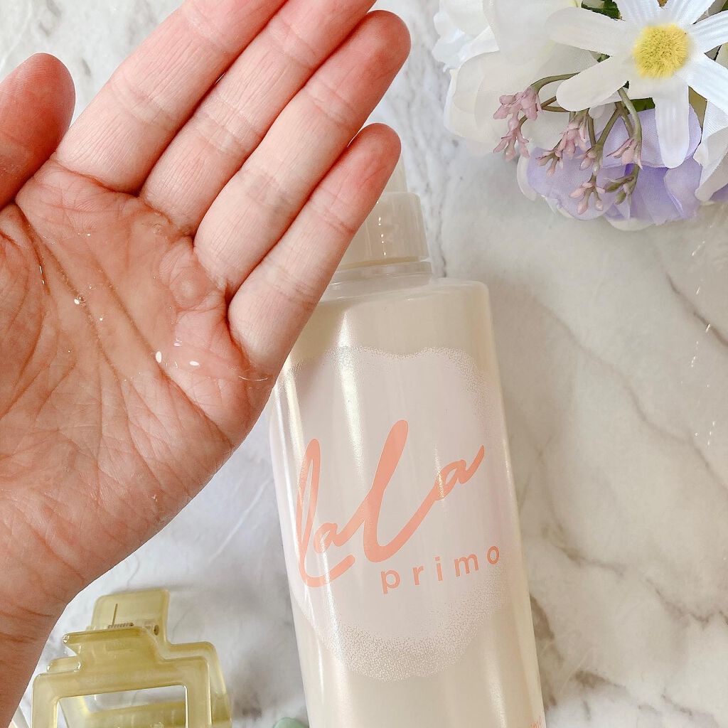 ララプリモ モイスチャーリペア シャンプー／トリートメント/ララプリモ /市販シャンプーを使ったクチコミ（2枚目）