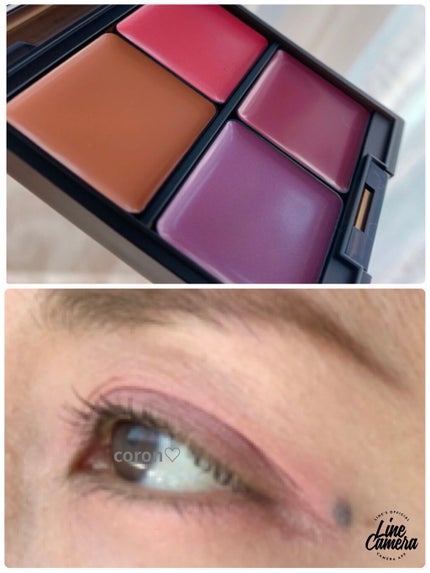 ブルーミング メイクアップキットA(クリームパレット)/Celvoke/メイクアップキットを使ったクチコミ(4枚目)