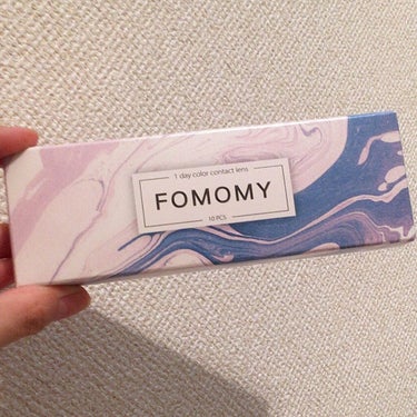 FOMOMY ワンデー カメオピンク/FOMOMY/ワンデー（１DAY）カラコンを使ったクチコミ（2枚目）