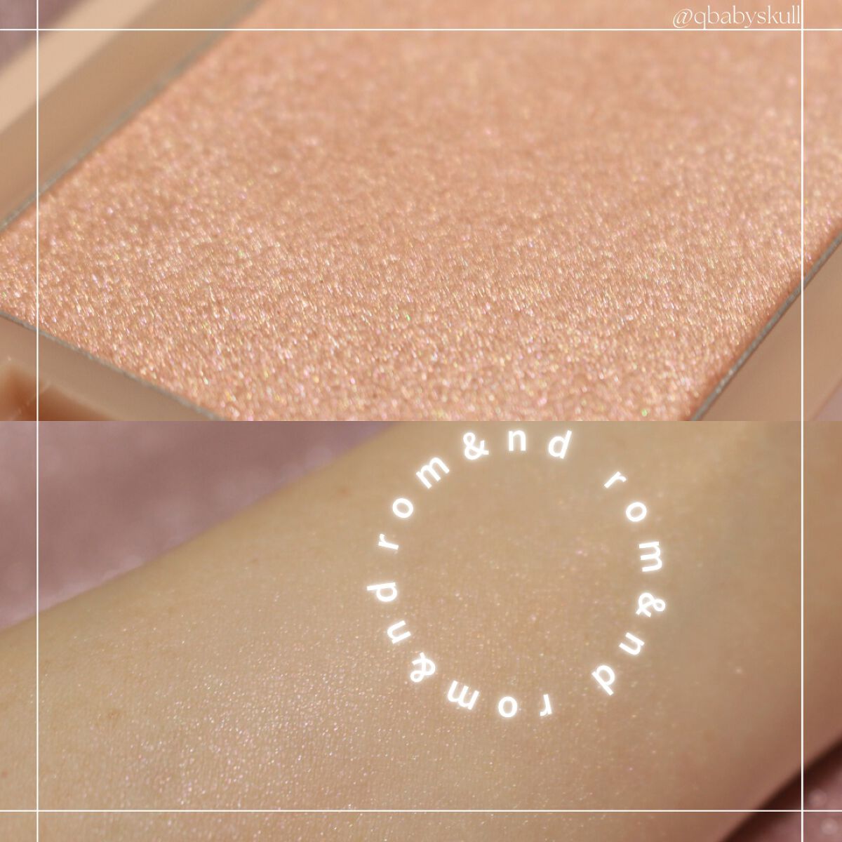 ヴェールライター/rom&nd/パウダーハイライトを使ったクチコミ(6枚目)