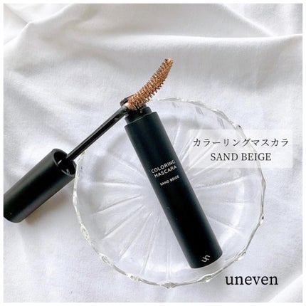 カラーリングマスカラ/uneven/マスカラを使ったクチコミ(1枚目)