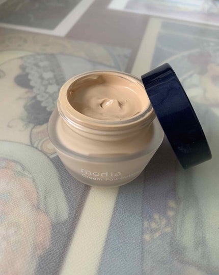 クリームファンデーション/media/クリーム・エマルジョンファンデーションを使ったクチコミ(1枚目)