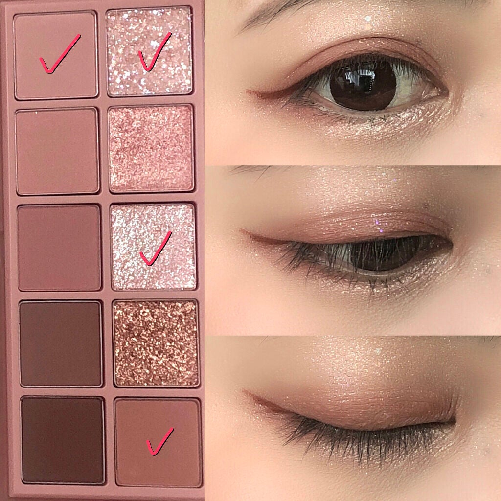 ベターザンパレット/rom&nd/アイシャドウパレットを使ったクチコミ(6枚目)