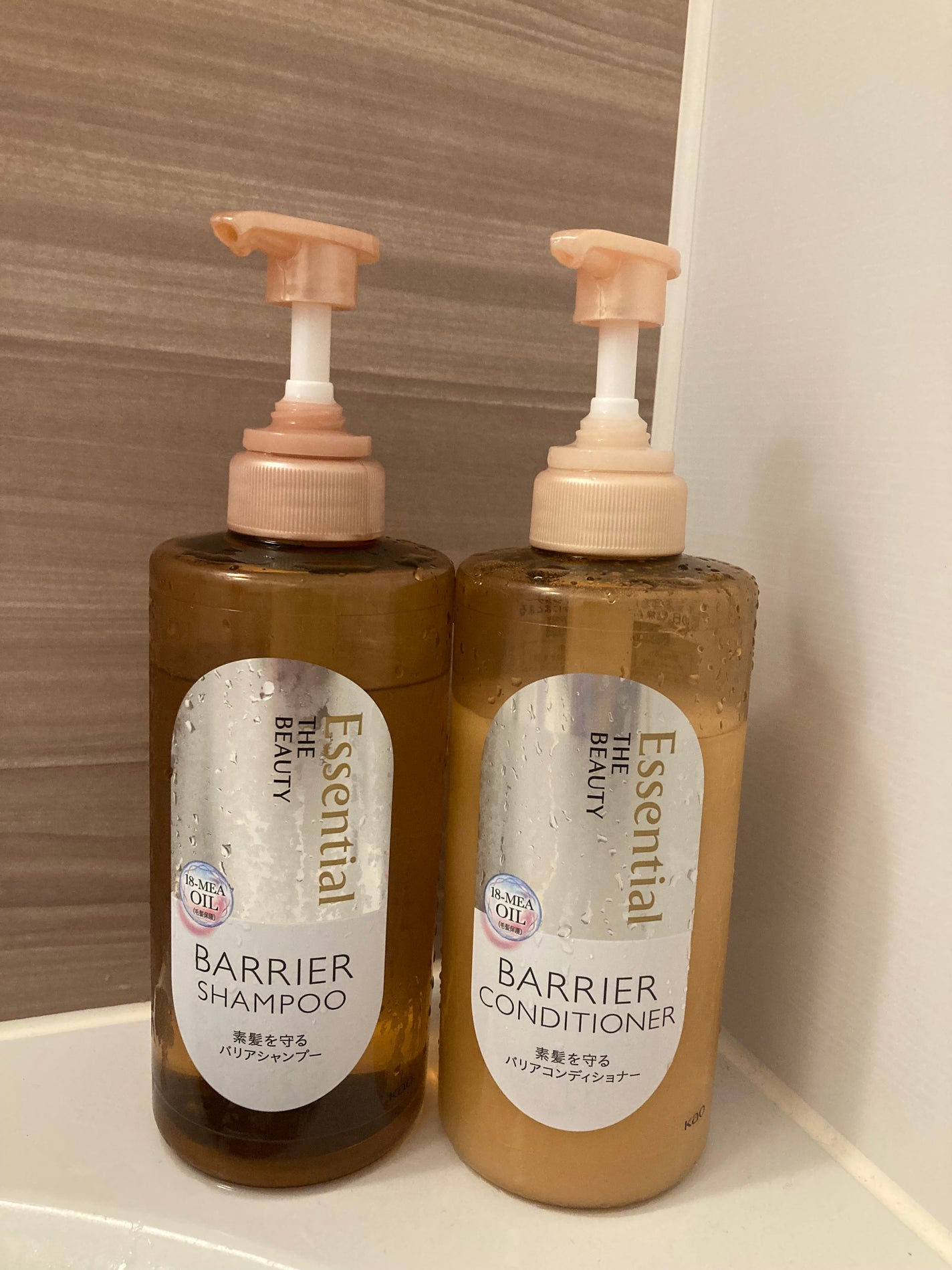 ザビューティ 髪のキメ美容素髪を守る バリアシャンプー/コンディショナー/エッセンシャル/シャンプー・コンディショナーを使ったクチコミ(2枚目)