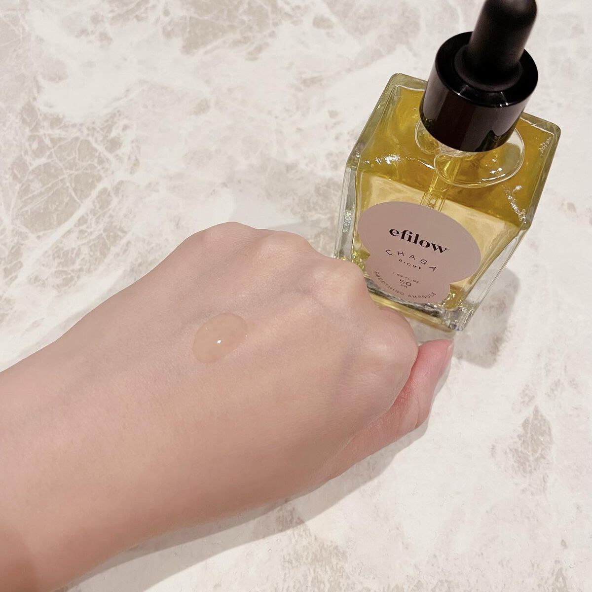 キメケア カバノアナタケバイオームアンプル/efilow/美容液を使ったクチコミ(4枚目)