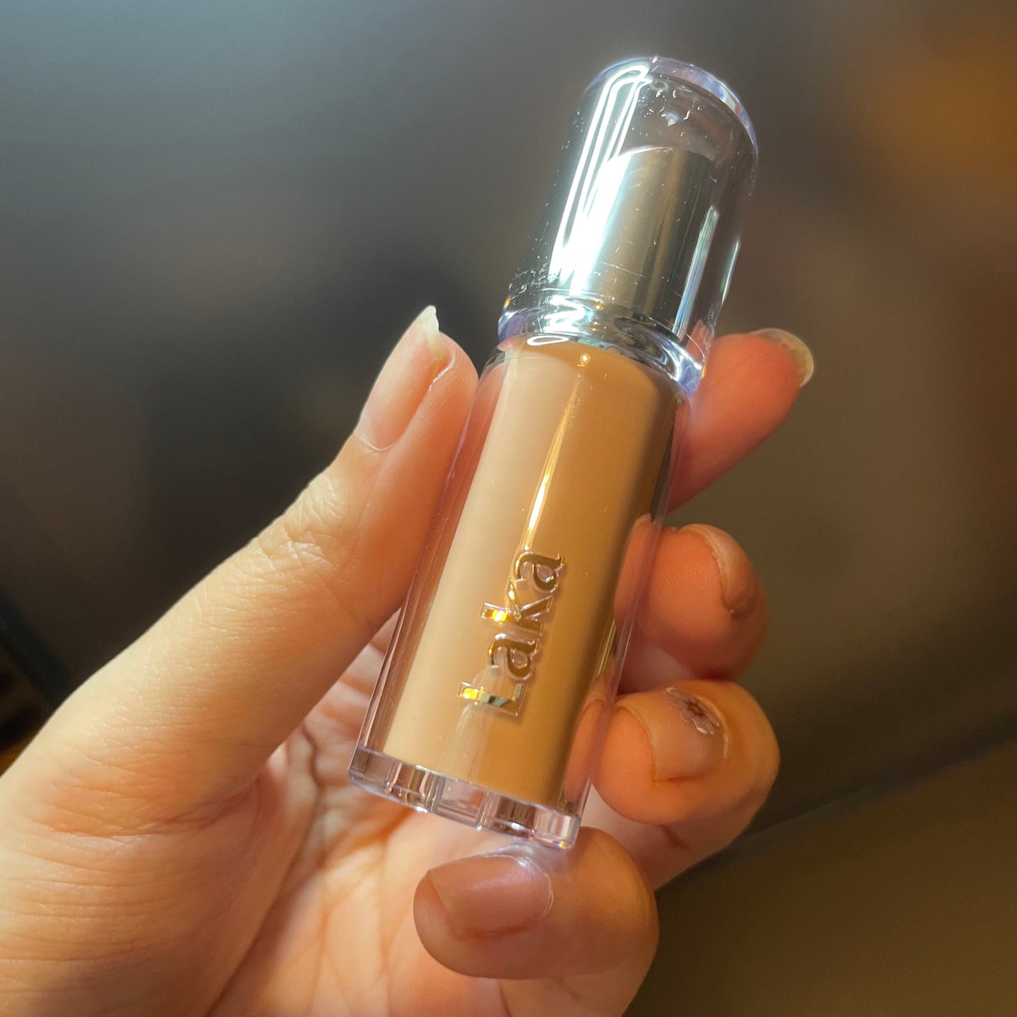 ボンディンググロウリップスティック/Laka/口紅を使ったクチコミ(2枚目)