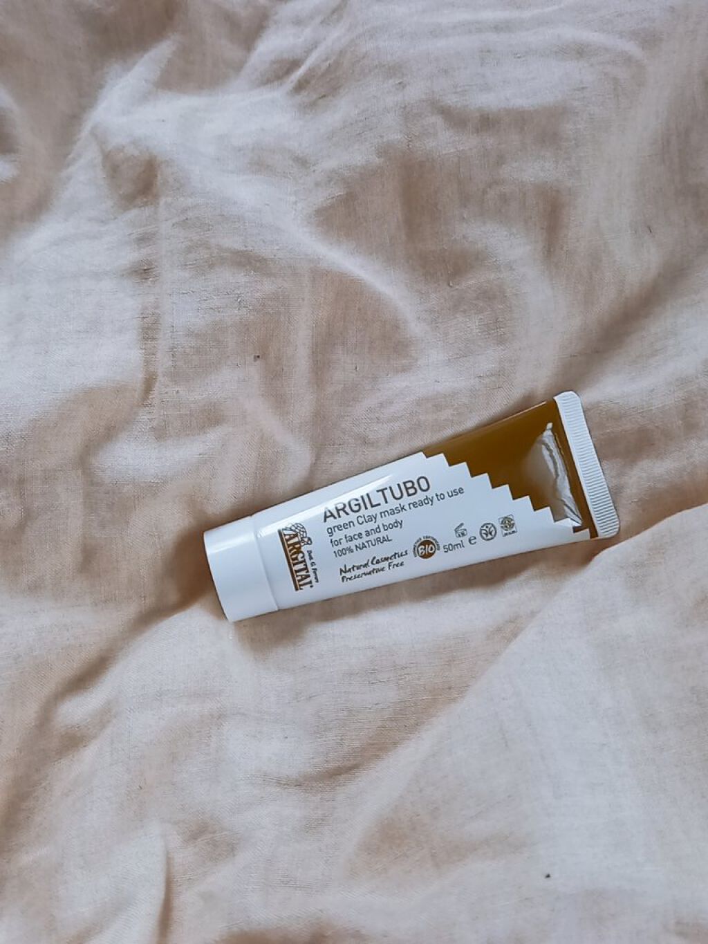 グリーンクレイペースト/ARGITAL/洗い流すパック・マスクを使ったクチコミ（1枚目）