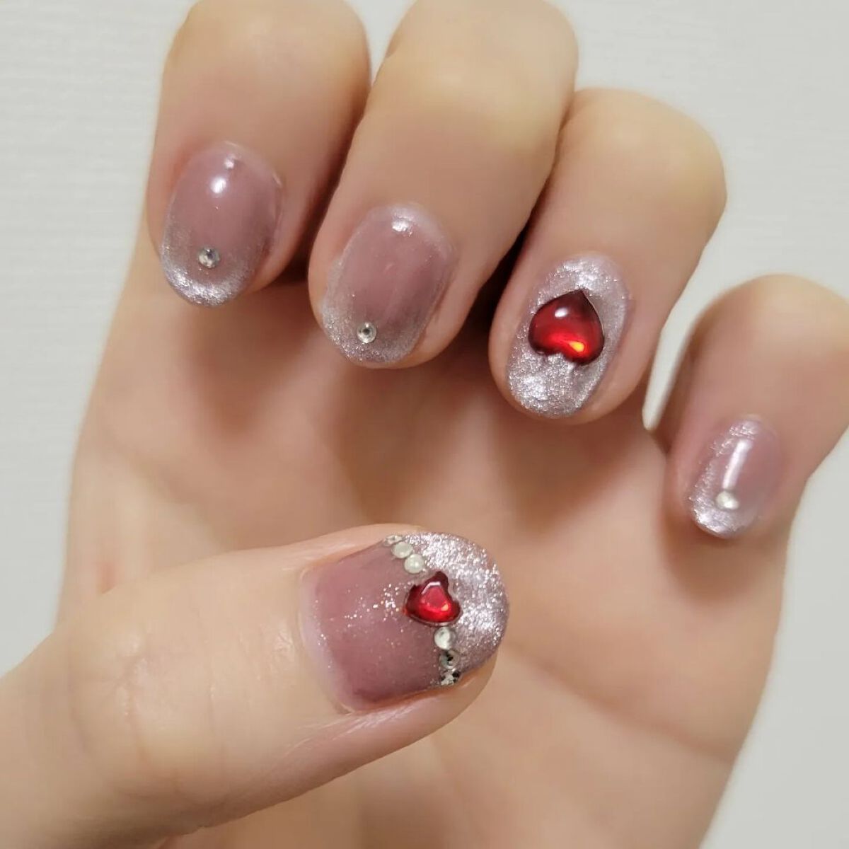 ジェルネイル GM82 ペタルピンク/ジェルミーワン/ジェルネイルを使ったクチコミ（1枚目）