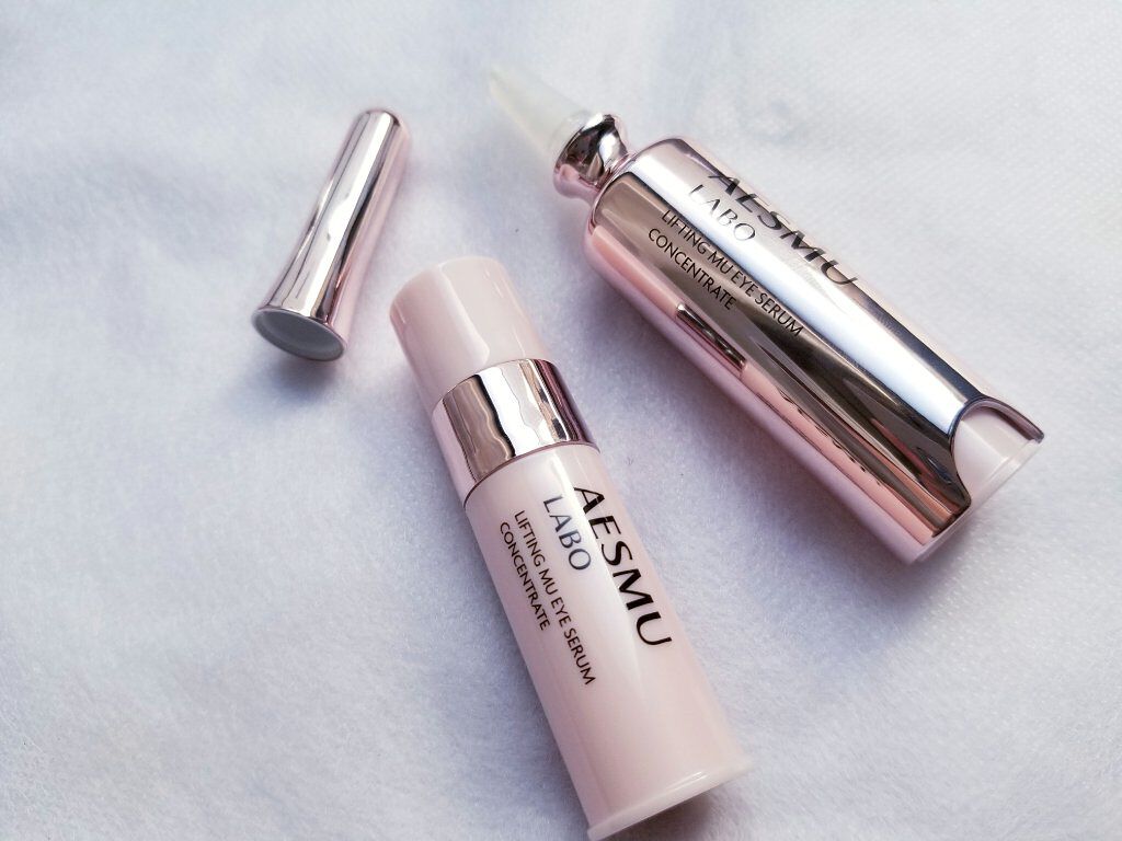 リフティングMUアイセラムコンセントレート/AESMU LABO/アイケア・アイクリームを使ったクチコミ（3枚目）
