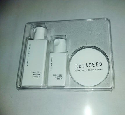タイムレスリペア 未来肌おためしセット/CELASEEQ/スキンケアキットを使ったクチコミ(1枚目)