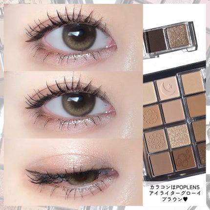 Glowy 1day/OLENS/ワンデー(1DAY)カラコンを使ったクチコミ(5枚目)