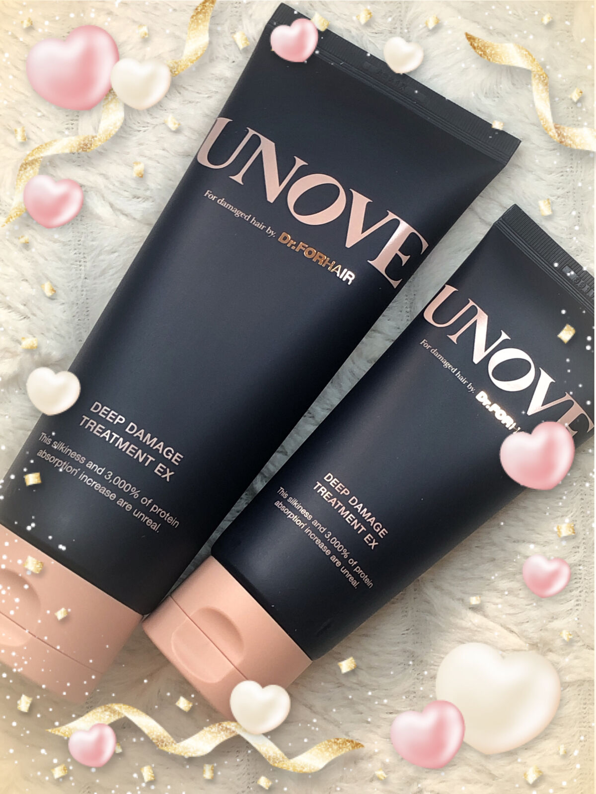 ディープダメージトリートメントEX/UNOVE/洗い流すヘアトリートメントを使ったクチコミ（2枚目）