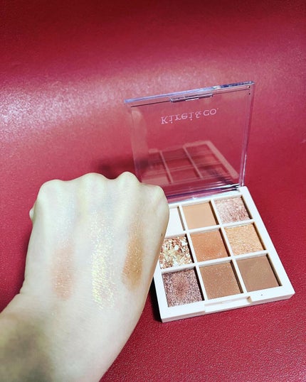 アイシャドウパレット/Kirei&co./アイシャドウパレットを使ったクチコミ(2枚目)