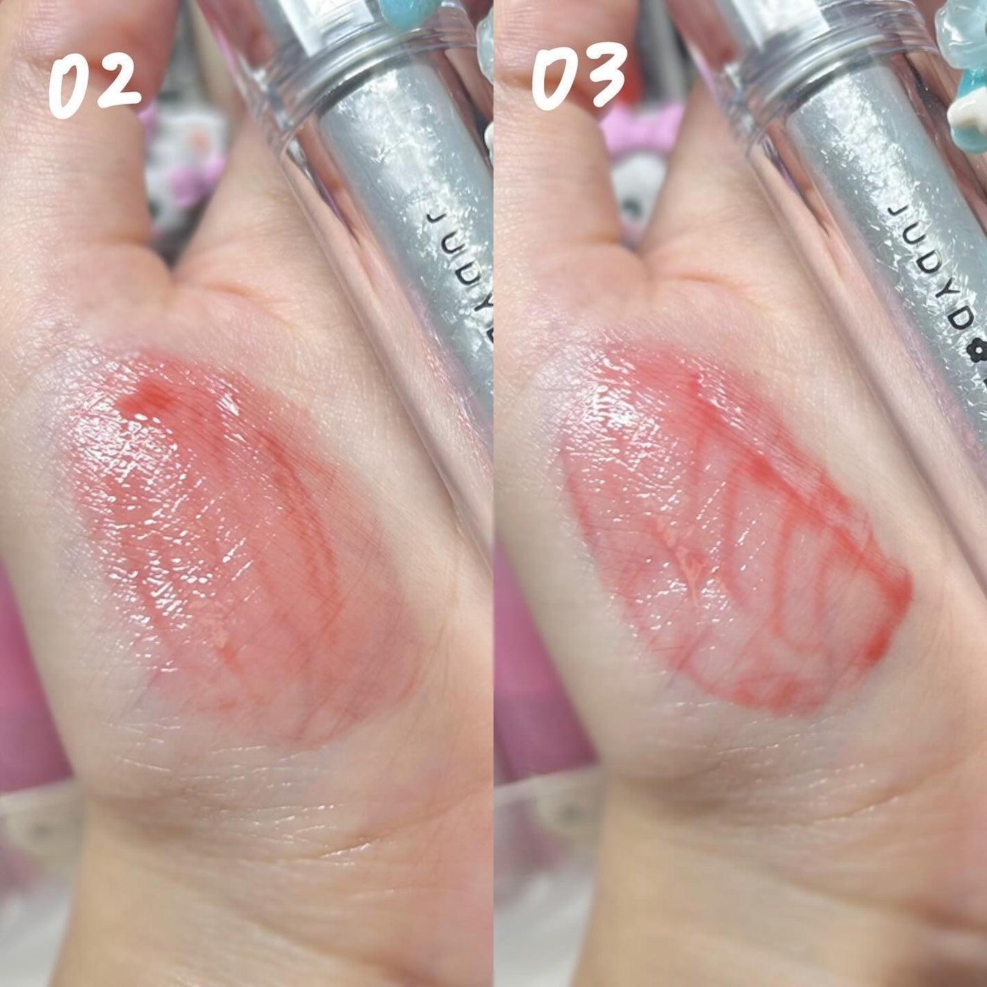 WATERY LIP GLOSS/JUDYDOLL/リップグロスを使ったクチコミ(5枚目)