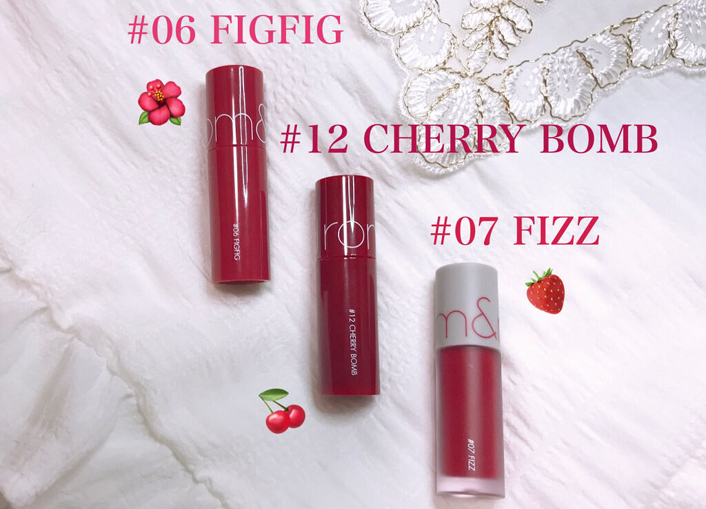 ベストティントエディション ミニリップキット/rom&nd/リップティントを使ったクチコミ（2枚目）