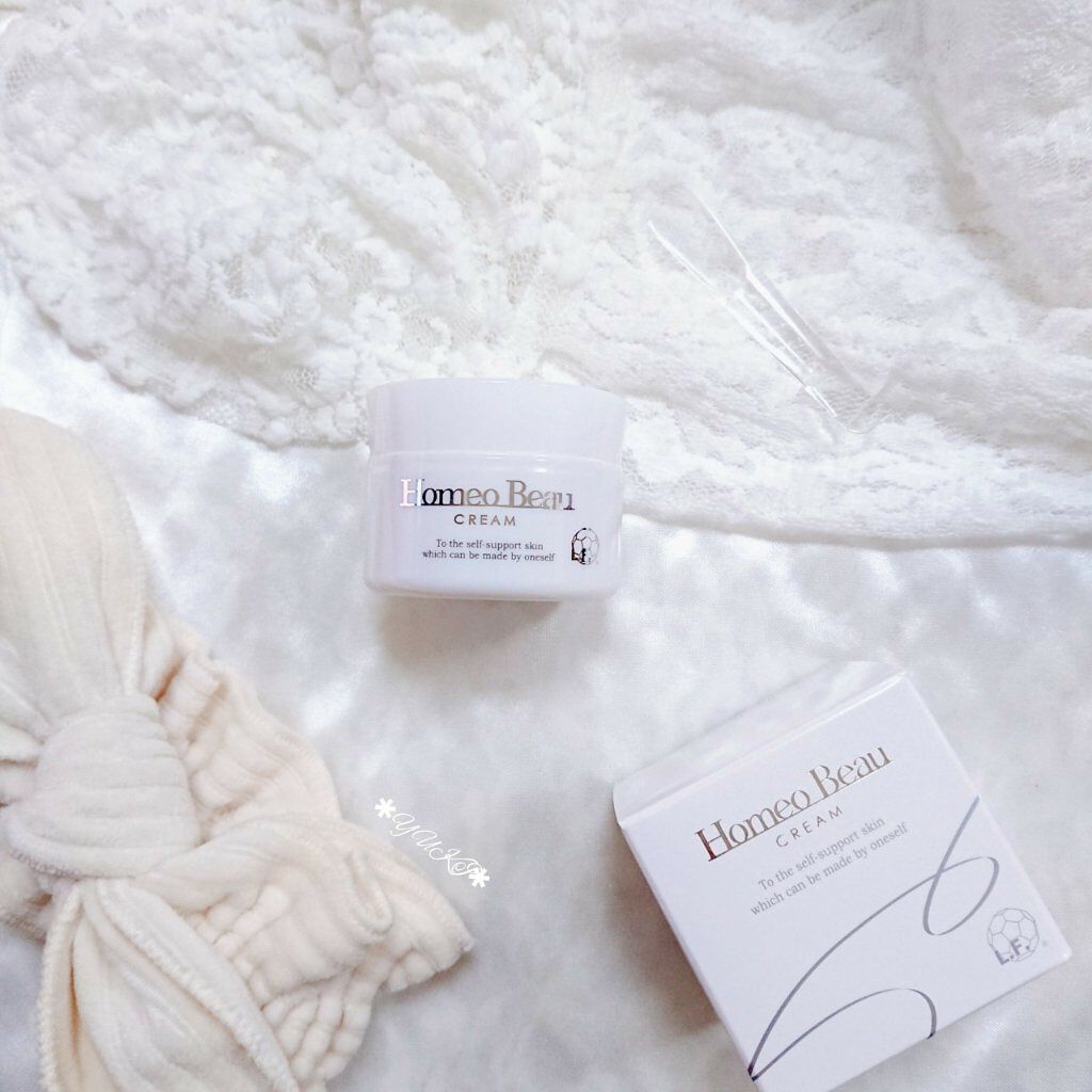 クリーム/Homeo Beau/フェイスクリームを使ったクチコミ(1枚目)