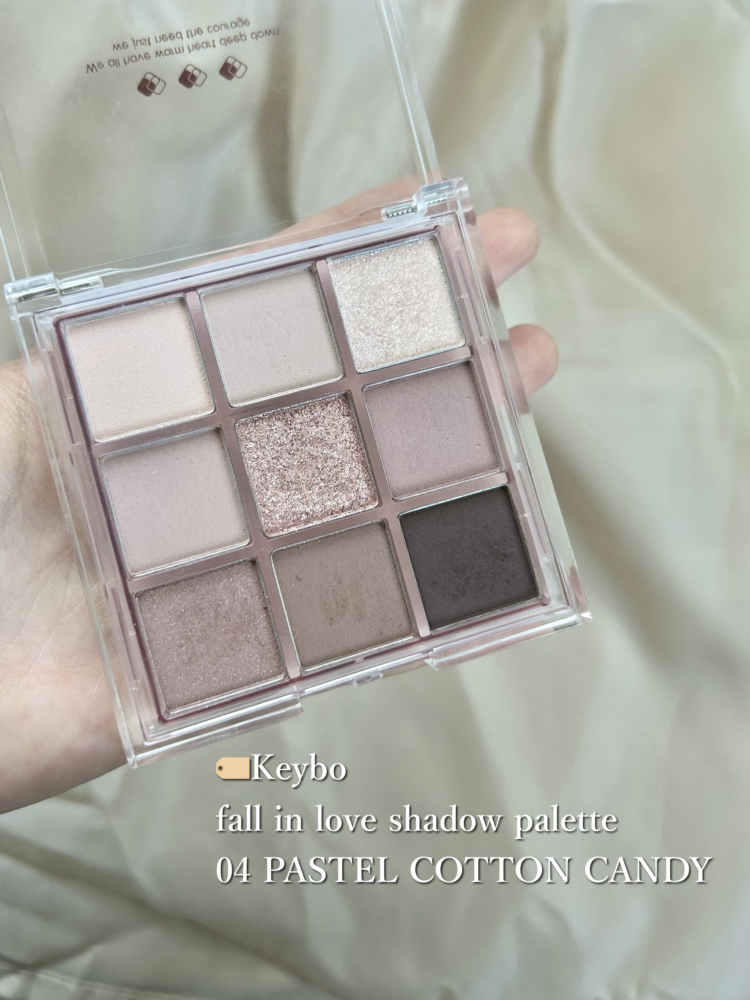 KEYBO FALL IN LOVE SHADOW PALETTE/keybo/アイシャドウパレットを使ったクチコミ（2枚目）
